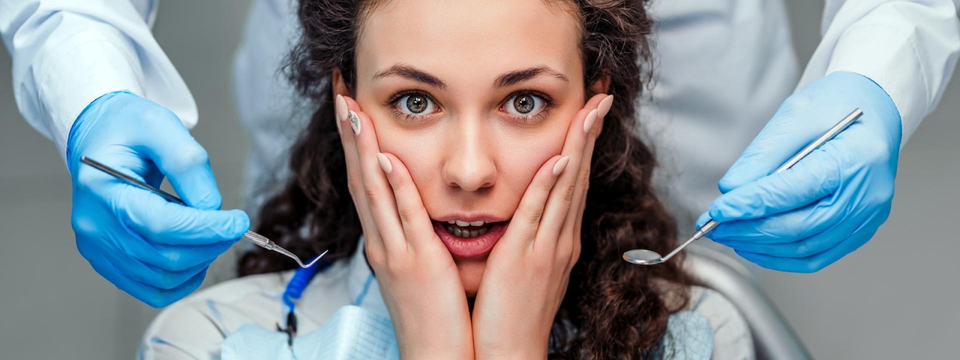 Dental exam anxiety